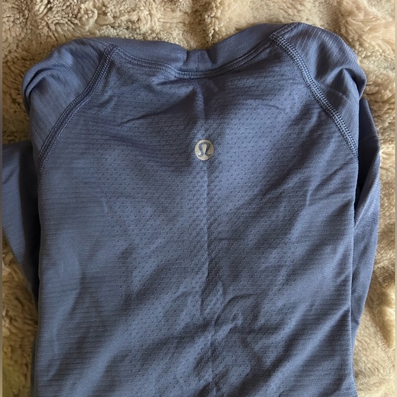 Dusty blue longsleeve lululemon swiftly tech - Picture 2 of 3